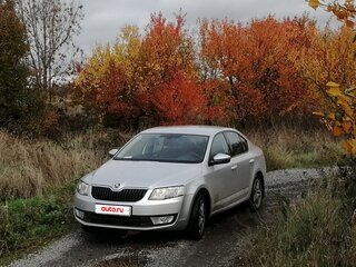 2013 Skoda Octavia III (A7), серебристый, 1490000 рублей, вид 1