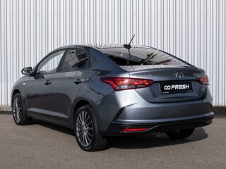 2021 Hyundai Solaris II Рестайлинг, серый, 1549000 рублей, вид 2
