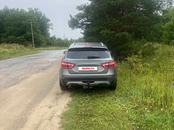 2018 Lada (ВАЗ) Vesta SW Cross I, серый, 950000 рублей - вид 2