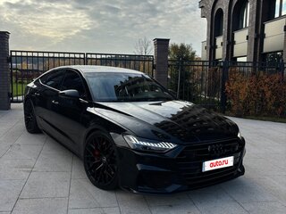 2018 Audi A7 55 TFSI II (4K), чёрный, 4600000 рублей, вид 2
