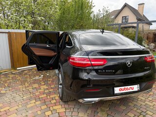 2017 Mercedes-Benz GLE Coupe 350 d I (C292), чёрный, 5300000 рублей, вид 3