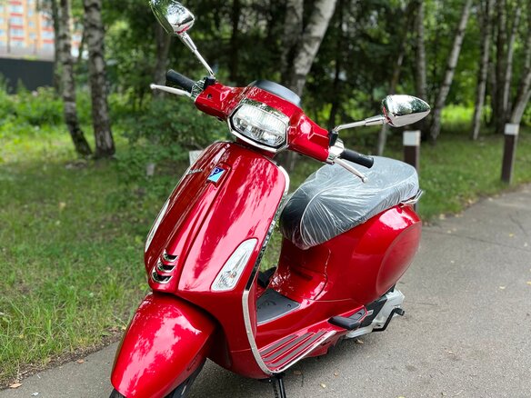 2021 Vespa Sprint, красный, 420000 рублей