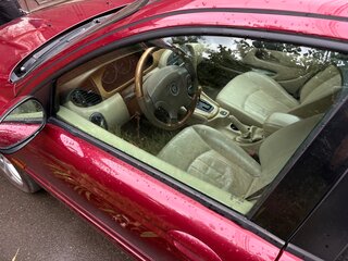 2006 Jaguar X-Type I, красный, 550000 рублей, вид 4
