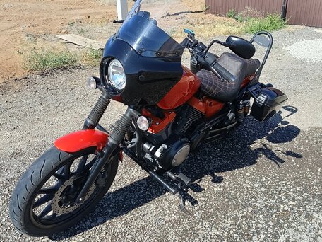 2015 Yamaha XV950 Bolt, оранжевый, 640000 рублей, вид 3