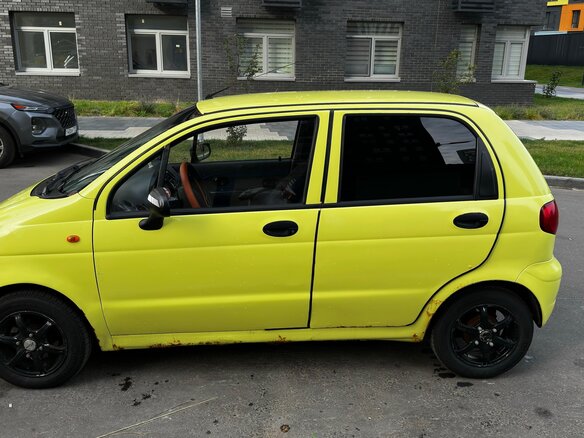 2007 Daewoo Matiz I Рестайлинг, жёлтый, 250000 рублей - вид 3
