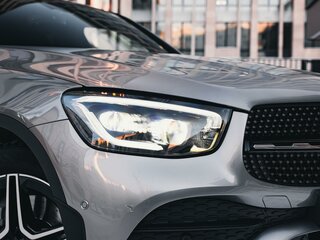 2019 Mercedes-Benz GLC Coupe 300 I (C253) Рестайлинг, серебристый, 4650000 рублей, вид 4