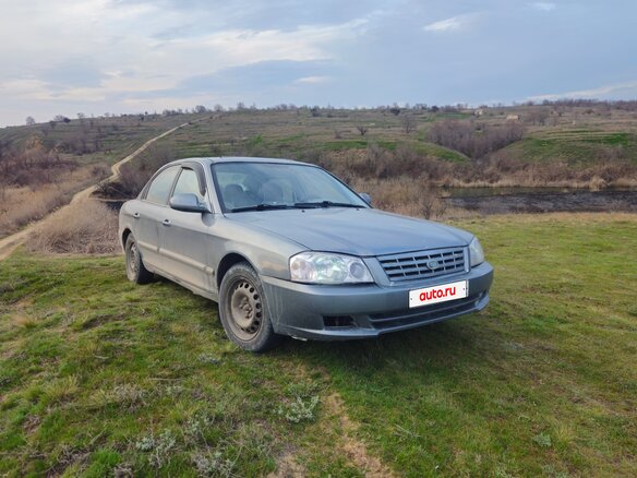 2001 Kia Optima I, серебристый, 220000 рублей - вид 6