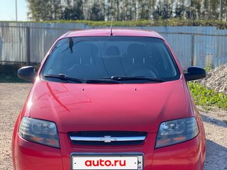 2007 Chevrolet Aveo I, красный, 230000 рублей, вид 1