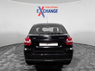 2014 Lada (ВАЗ) Granta I, чёрный, 282000 рублей, вид 4