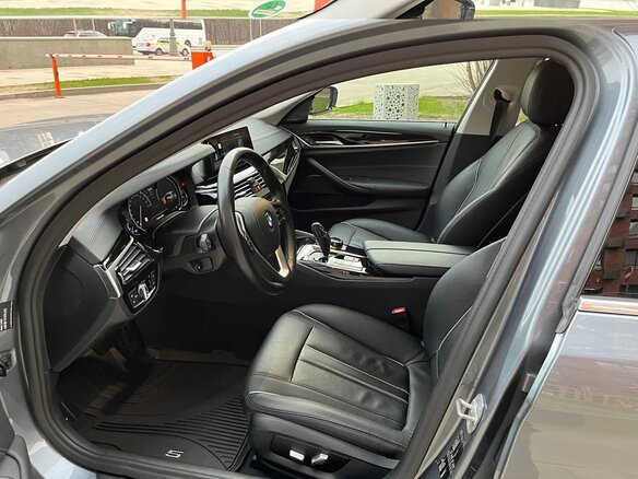 2018 BMW 5 серии 520d VII (G30/G31/G38), серый, 3490000 рублей - вид 9