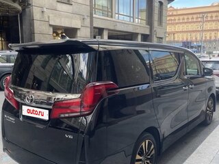 2021 Toyota Alphard III Рестайлинг, чёрный, 6300000 рублей, вид 5