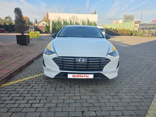2021 Hyundai Sonata VIII (DN8), белый, 1300000 рублей, вид 2