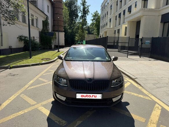 2013 Skoda Octavia III (A7), коричневый, 950000 рублей - вид 3