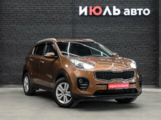2016 Kia Sportage IV, бежевый, 1880000 рублей, вид 4