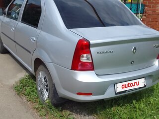 2013 Renault Logan I Рестайлинг, серый, 340000 рублей, вид 4