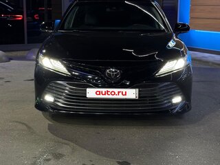 2019 Toyota Camry VIII (XV70), чёрный, 2990000 рублей, вид 3