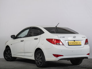 2015 Hyundai Solaris I Рестайлинг, белый, 759000 рублей, вид 5