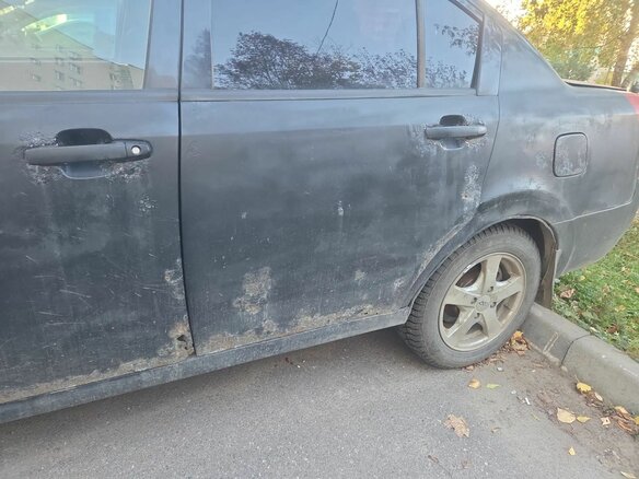 2007 Chery Fora (A21), чёрный, 100000 рублей - вид 3