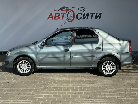 2011 Renault Logan I Рестайлинг, синий, 550000 рублей - вид 8