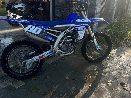 2017 Yamaha YZ250F, синий, 450000 рублей, вид 4