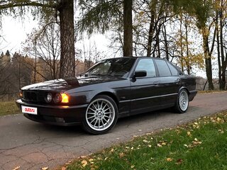 1992 BMW 5 серии 520i III (E34), чёрный, 700000 рублей, вид 3