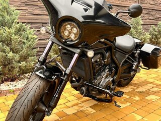 2022 Honda CMX 1100 Rebel, чёрный, 890000 рублей, вид 2