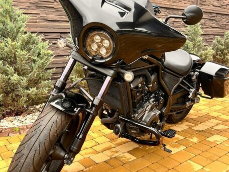 2022 Honda CMX 1100 Rebel, чёрный, 890000 рублей, вид 2