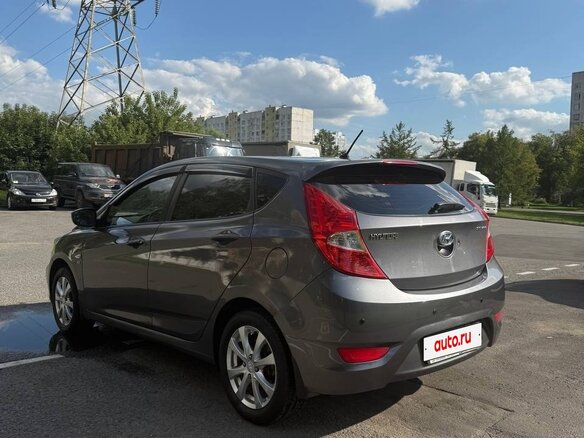 2012 Hyundai Solaris I, серый - вид 5