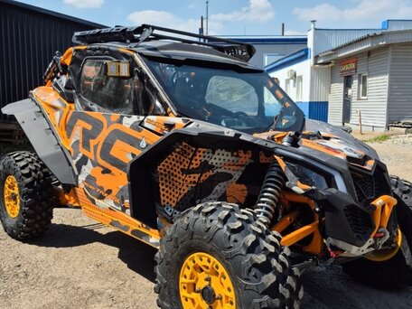 2020 BRP Can-Am Maverick X RC Turbo RR, оранжевый, 3499000 рублей, вид 2
