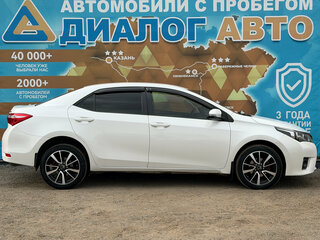 2014 Toyota Corolla XI (E160, E170, E180), белый, 1150000 рублей, вид 4