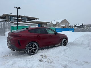 2020 BMW X6 30d III (G06), красный, 7500000 рублей, вид 4