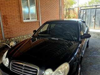 2006 Hyundai Sonata ТагАЗ IV (EF) Рестайлинг, чёрный, 650000 рублей, вид 1