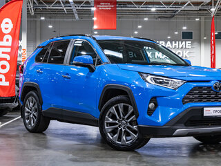 2021 Toyota RAV4 V (XA50), синий, 3210900 рублей, вид 5