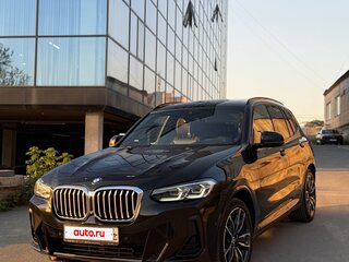 2021 BMW X3 30d xDrive III (G01) Рестайлинг, чёрный, 5555000 рублей, вид 1