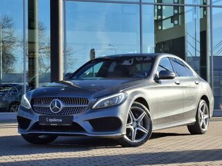 2016 Mercedes-Benz C-Класс 180 9G-TRONIC IV (W205), серый, 2490000 рублей, вид 1