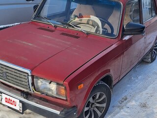1992 Lada (ВАЗ) 2107, красный, 150000 рублей, вид 1