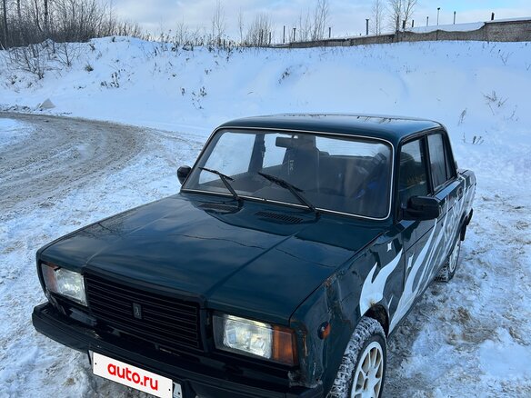 2001 Lada (ВАЗ) 2107, синий, 140000 рублей