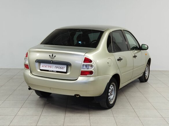 2008 Lada (ВАЗ) Kalina I, жёлтый, 200000 рублей - вид 4