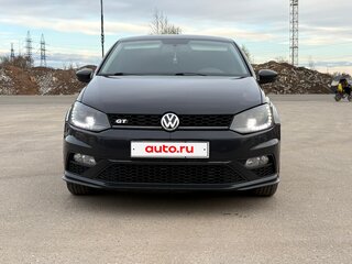 2017 Volkswagen Polo V Рестайлинг, чёрный, 1280000 рублей, вид 4