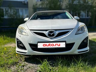 2012 Mazda 6 II (GH) Рестайлинг, белый, 1149999 рублей, вид 3