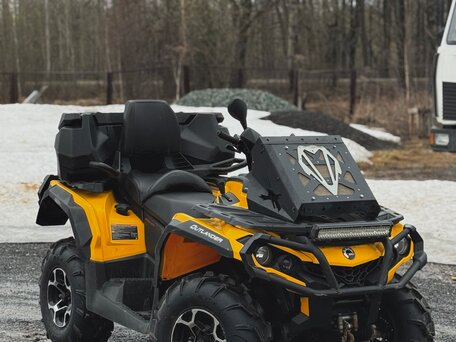 2013 BRP Can-Am Outlander MAX 650, жёлтый, 990000 рублей, вид 3
