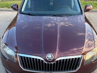 2014 Skoda Superb II Рестайлинг, пурпурный, 1230000 рублей, вид 1