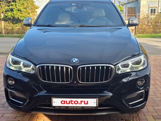 2016 BMW X6 40d II (F16), чёрный, 4500000 рублей, вид 1