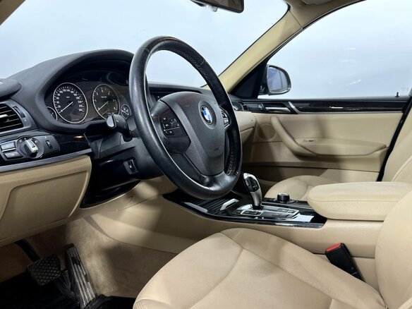 2014 BMW X3 20d xDrive II (F25) Рестайлинг, чёрный - вид 9
