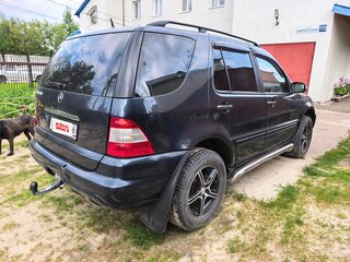 2002 Mercedes-Benz M-Класс 500 I (W163) Рестайлинг, синий, 800000 рублей, вид 5