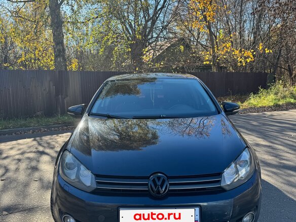 2009 Volkswagen Golf VI, синий, 559000 рублей - вид 1