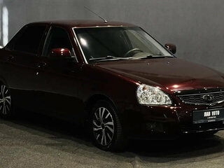2011 Lada (ВАЗ) Priora I, красный, 420000 рублей, вид 3