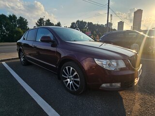 2009 Skoda Superb II, красный, 850000 рублей, вид 3