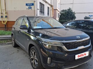 2021 Kia Seltos I, чёрный, 1900000 рублей, вид 4