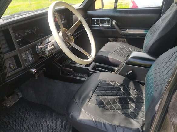 1989 Jeep Cherokee II (XJ), чёрный, 750000 рублей - вид 12